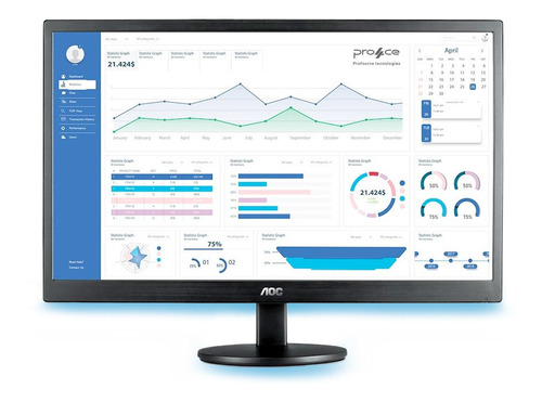 Monitor Aoc Led Fhd 21.5 E2270swhen