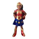 Disfraz Mujer Maravilla O Wonder Woman Niña Modelo 1
