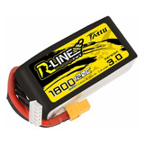 Bateria Lipo Tattu R-line 1800mah 4s 120c Fpv Con Xt60 Plug 
