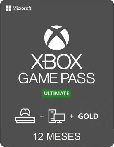 Xbox Game Pass Ultimate 12 Meses Promo Exclusiva