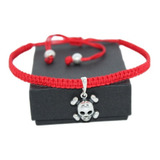 Nueva Casual Pulsera Plata Ley 925 B215 Calavera Brazalete