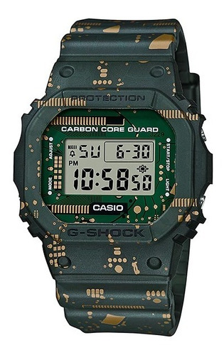 Reloj Hombre Casio G Shock Dwe-5600cc 3d Caja 43.8mm Impacto