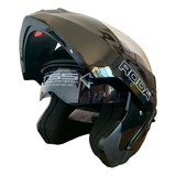 Casco Roda Revenge Negro Brillante Abatible