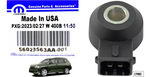 Sensor Detonacion Jeep Commander Xk 5.7 Dodge Ram Neon 2.0 Foto 7