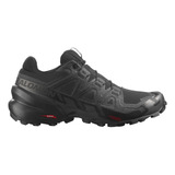 Zapatillas Salomon Speedcross 6 Color Black/black/phantom - Adulto 39 Ar