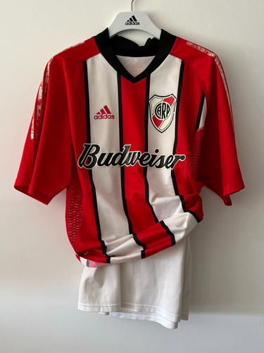 Camiseta Tricolor River Plate 2002 - 03, Doble Tela!