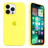 Funda De Silicona Apple Para iPhone 15, Pro, Max C/logo