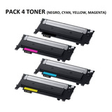 Pack 4 Toner Compatible Samsung 404 N,c,y,m Envio Gratis