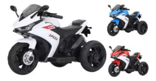 Triciclo Moto Cross Infantil Con Luces Sonido Bateria Zippy