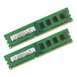 Memória Ram De Desktop 8g 2x 4gb Pc3-8500u Ddr3 1066mhz