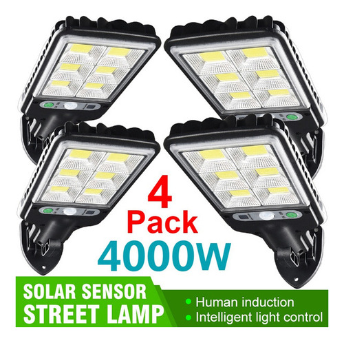 4 Paquetes De Luz Solar De Pared De 1000w 20000lm