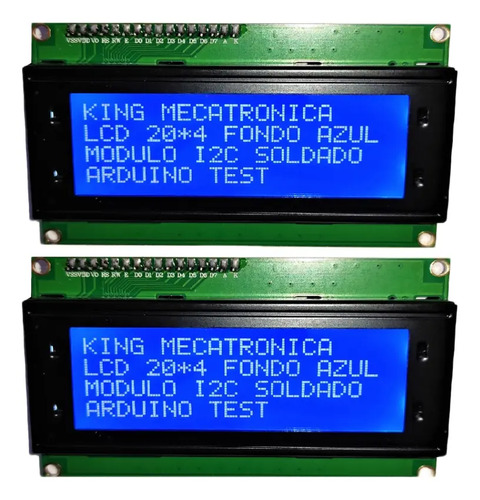Display Lcd 2004 Pantalla 20x4 Con Modulo I2c Pcf8574