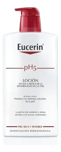  Crema Para Cuerpo Eucerin Ph5 Loción Hidratante Botella 1 Lt