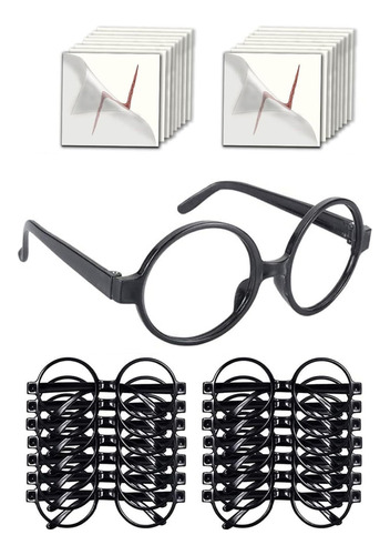 Gafas Wizard Eye Con Montura Para Cosplay Y Montura Redonda