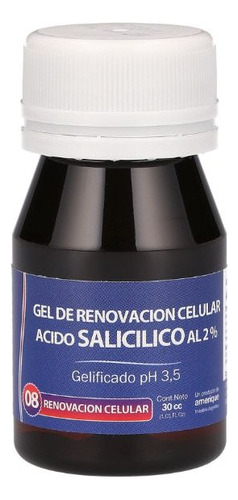 Acido Salicilico Al 2% Gelificado Renovacion Celular Peeling