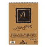 Block Xl Extra Blanco Canson A4 21x29.7 90g 12hojas
