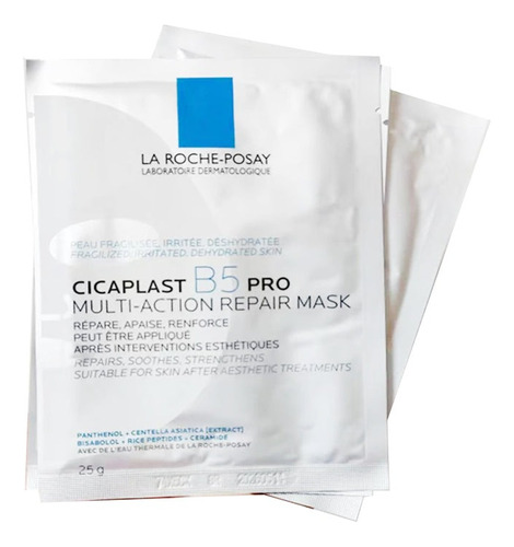 Cicaplast B5 Masque , Mascara Facial Reparadora Una Unidad