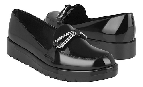 Zapatos Dama Casuales Stylo R-3171 Charol Negro