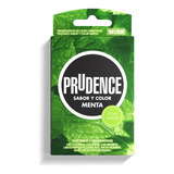 Preservativo Prudence Menta, 1 Caja, 3 Unidades