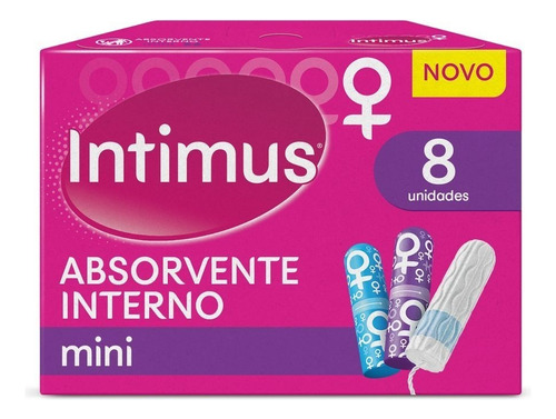 Absorvente Interno Mini 8 Unidades Intimus