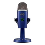 Micrófono Blue Yeti Nano Condensador Omnidireccional Y Cardioide Vivid Blue