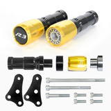 Kit Slider Dianteiro Traseiro Yamaha R3 2015/19 Ouro