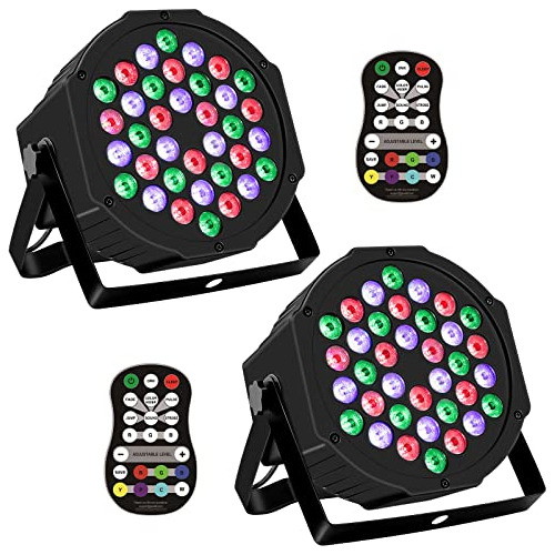 Luces De Dj, Luces De Escenario Led Par Rgb De 36, Luce...