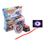 Bleyblei Beyblade Con Lanzador Y Luz Juguete Trompos Niño 