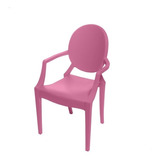 Cadeira Invisible Infantil Pp Com Braço Or Design 1106 Kids