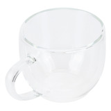 Vaso De Vidrio De 250 Ml Vaso Transparente De Doble Pared Co