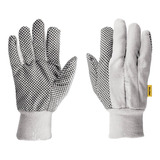 Guantes Algodon Pvc Palmas Y Dorso Pretul 20330