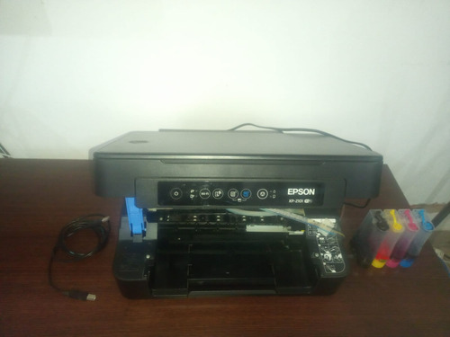 Impresora A Color Multifunción Epson Xp-2101 Wifi Negra 220v