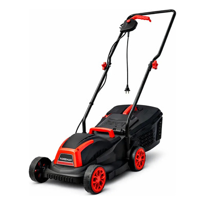 Podadora Cortadora De Pasto Eléctrica C\u002F Bolsa Recolectora FO1100 Foreman | Envío gratis