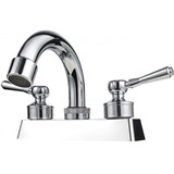 Grifo Mezcladora Lavabo Llave Acero Inoxidable Cromado 