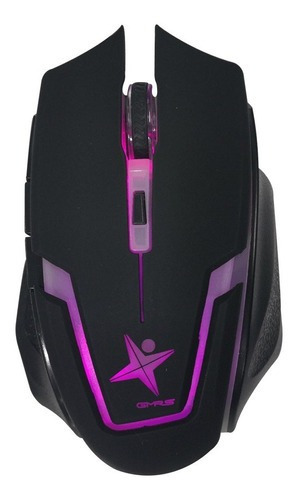 Mouse Gamer G713, Retroilumidado Usb Cable Startec Negro