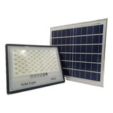 Reflector Led Con Panel Solar 300w Luz Blanca Construled 01
