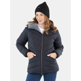 Parka Great Falls Negro Mujer Maui And Sons