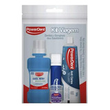 Kit Higiene Oral Viagem Esc + Enx 60ml + Fio 25m + Creme 50g