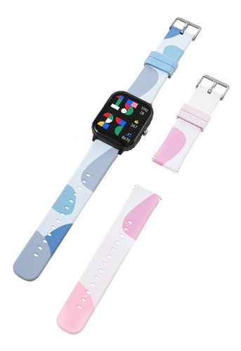 Smartwatch Mobo Dotty Azul/rosa