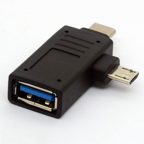 2 En 1 Micro Usb 3 0 2 0 Tipo C Usb Otg Adaptador C Mac...