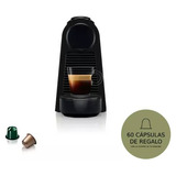 Cafetera Nespresso Essenza Mini D Automática Black