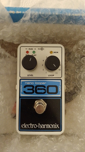 Electro Harmonix Nano Looper 360 Pedal De Loop