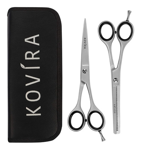 Kovira Jgo. De 2 Tijeras Profesionales Para Cortar El Pelo