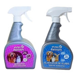 Repelente Mascotas 1 Lts Y Eliminador Olor 1 Lts Pets Friend