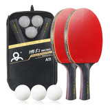 Pack 2 Paleta De Ping Pong Profesional 6 Estrellas