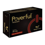 Poverful 20mg Tabletas Con 4 Tadalafil