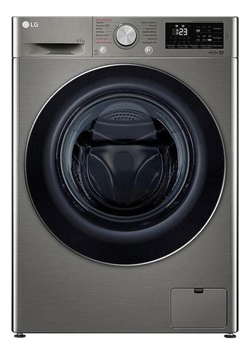 Lavarropa LG Wm85vvc5s6p 8.5kg 1400rpm Vivace Silver Inverte