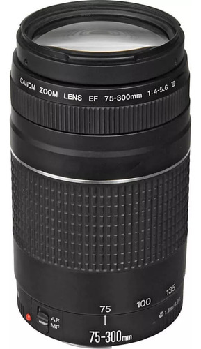 Lente Canon Ef 75-300mm F/4-5.6 Iii Com Nota Fiscal