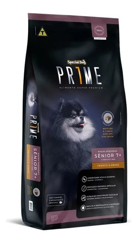 Ração Special Dog Prime Sênior 7+ Cães De Porte Pequeno 3kg