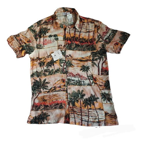 Camisa Bershka Hawaiana Caballero Talla S Mex 36 Nueva 